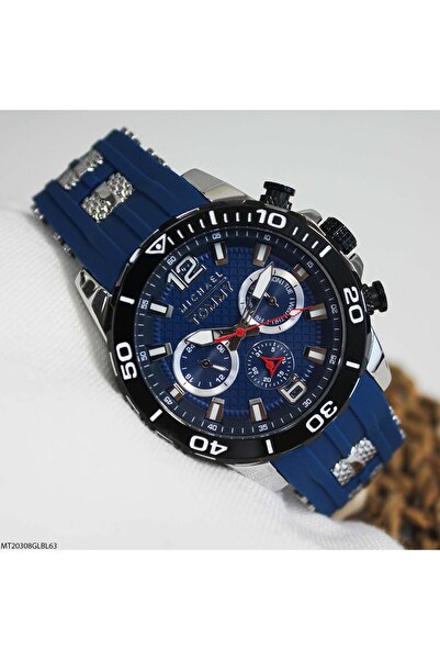 MICHAEL TOMMY Mt20308Glbl63 Men's Watch with Silicone Band