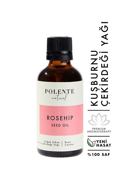 Polente Natural Rosehip Seed Oil - Cold Pressed 50 ml