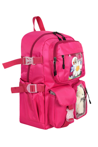 CAKARD Kawaii Korean Model School Backpack with Multiple Pocket Accessories 145