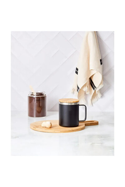 Karaca Travel, Stainless Steel Mug, 330ML, Black