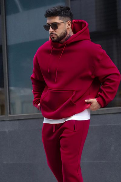 BayBayan Мъжки суитшърт Premium Model Oversize без принт