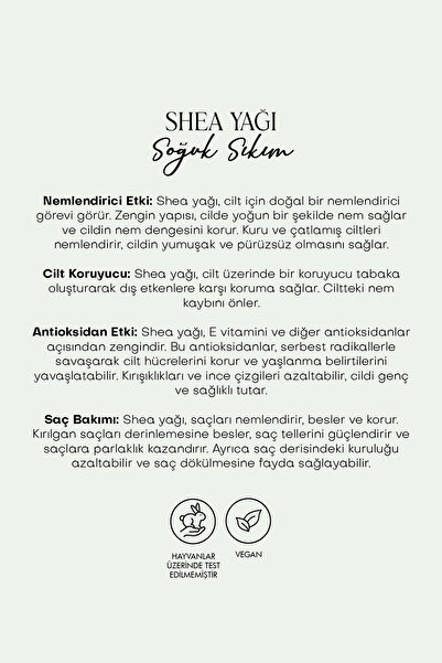 Polente Natural Shea Butter - Soğuk Sıkım (50 Ml)