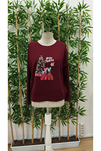 Nnstartshopping Women's Long Sleeve Crew Neck Viscose Two Thread Blouse