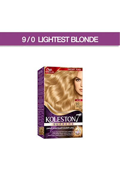 Wella ويلا كولستون ماكسى صبغة شعلر اشقر فاتح جدا 9/0 50مل