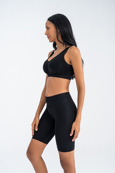 gymxprofit Women's Ultra Comfortable Seamless High Waist Long Leg Boxer