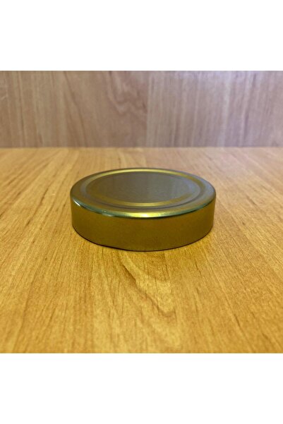 vipgross 70mm Twist-Off Deep Gold Metal Cover - 10 Pcs (Compatible with 350Cc Jars of 3 Layers 15-18 Sets)