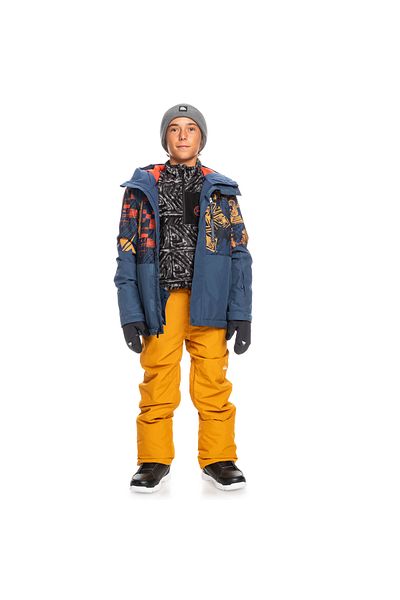 Quiksilver Boy's Snowboard Pants Estate Yth Pt B Snpt Brown