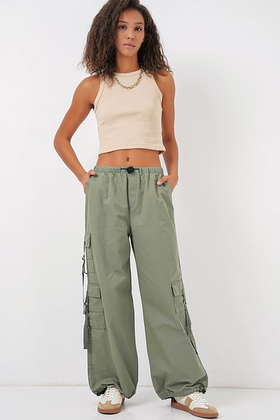 Bigdart 6691 Pantaloni cargo cu picioare largi - Çağla