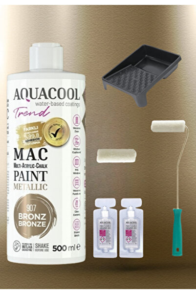 Aquacool Trend Aquacool Akrilik Metalik Boya 500 ml Rulo Katalizör Boyacı Tav...