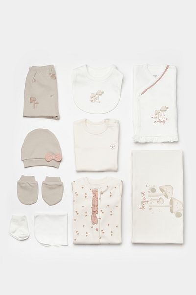 Biorganic Sweet Lady Organic Newborn 10-Piece Hospital Discharge Set