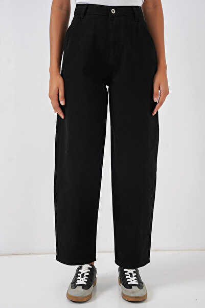 Bigdart 6703 Yüksek Bel Kot Pantolon - Siyah