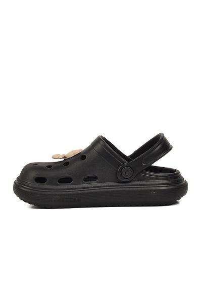 AYAKMOD Walkway Black Children's Slippers