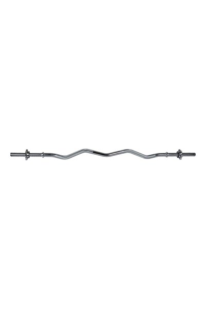 BODY SCULPTURE Curl Bar with Spinlock Collars 120x7.5x2.5cm