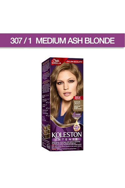 Wella ويلا كولستون ماكسي صبغة شعر اشقر رمادي وسط 307/1 50مل