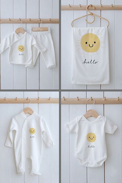 Tuğba Kuğu Pure Baby Smiling Sun - 11 Pack Organic Hospital Release