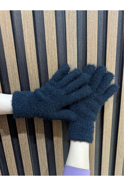 Benittokids Girl's Winter Plush Long Gloves