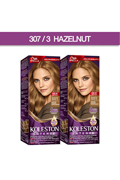 Wella Koleston Intense MAXI 307/3 - HAZELNUTPack of 2