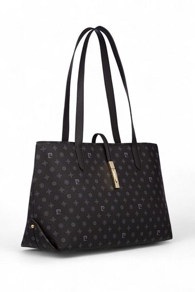 Pierre Cardin Geantă de umăr pentru femei Monogram Black 05PC24K842-MN