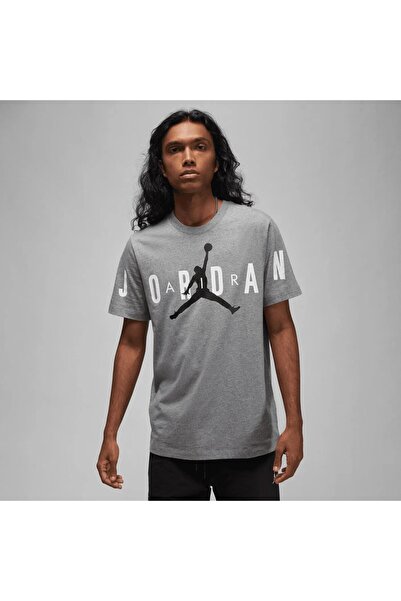 Nike Air Jordan Чоловіча сіра футболка