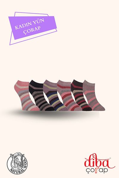 Diba Women's 6-Piece Woolen Booties with Hoops