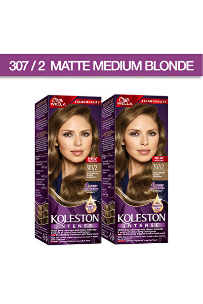 Wella كوليستون إنتنس ماكسي 307/2 - أشقر متوسط غير لامع - عبوة من قطعتين