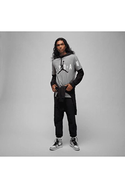 Nike Air Jordan Чоловіча сіра футболка