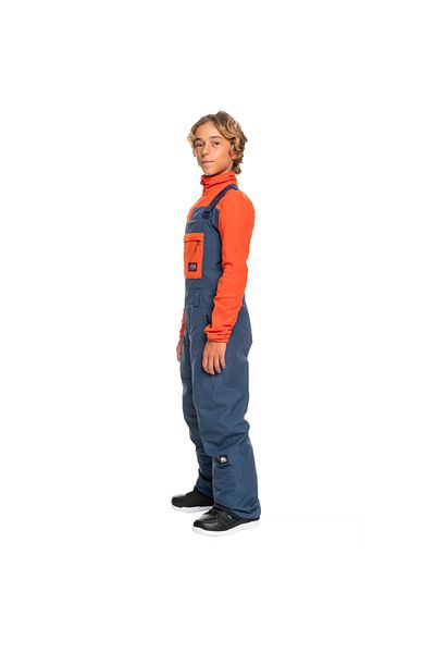 Quiksilver Snowboard Pants for Boys Mash up Youth Blue Snowboard for Boys