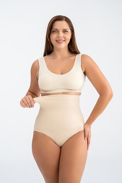 gymxprofit Seamless Waist And Tummy Control Anti-Slip Slim Shaper High Waist Slip Corset