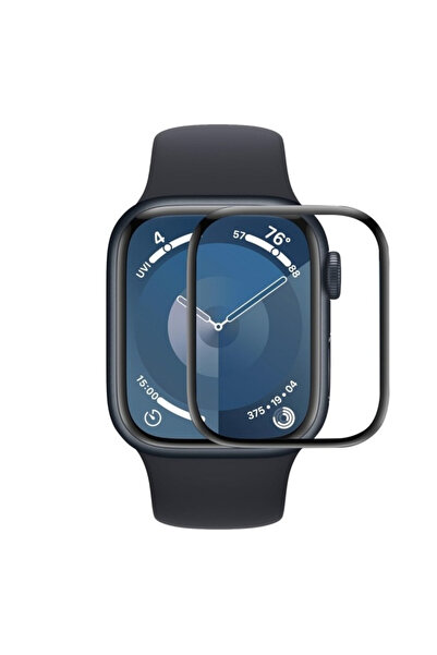 Techmaster Apple Watch 10. Generation 46mm Compatible 3D Full Screen Protector