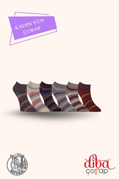Diba Women's 6-Piece Woolen Booties with Hoops