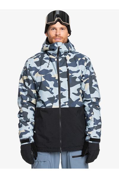 Quiksilver Missinon Printed Block Men's Ski/Snowboard Coat-Eqytj03478