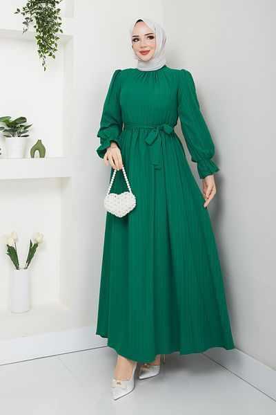 akabe Nada Belted Dress