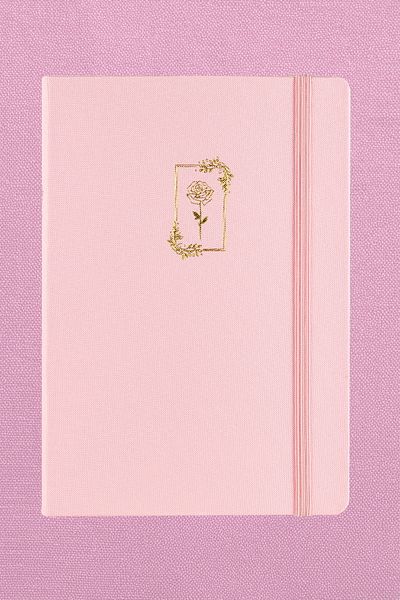 Victoria's Journals 96 Sheets A5 Bujo Linen Notebook - 160 Gr. Dotted