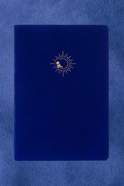 Victoria's Journals 96 Foi A5 160 Gr. Caiet Bujo Suede cu dungi