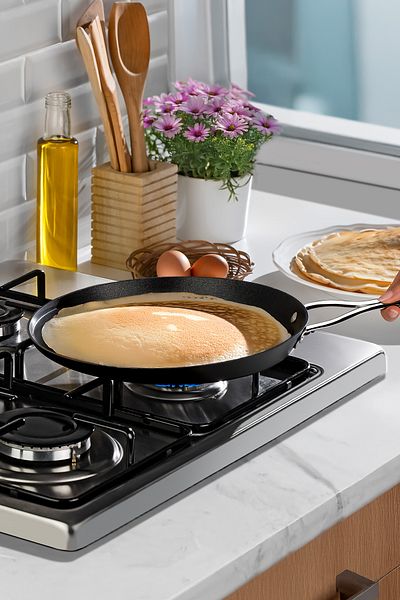 Nehir Titanium Black 28 cm Crepe Pan
