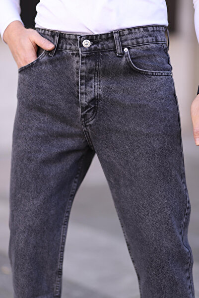 Trendyol Collection Gri Smoke Чоловічі джинси-бойфренди Kot Pantolon TMNAW25JE00020