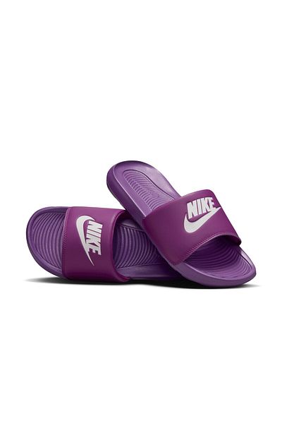 Nike purple slippers outlet