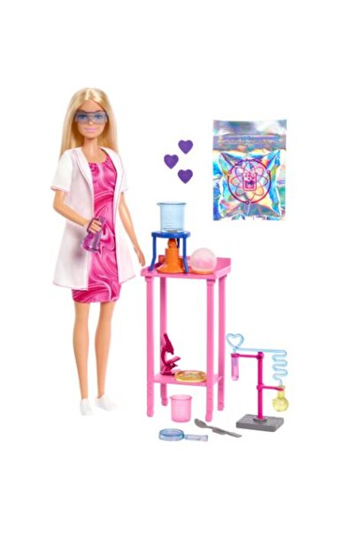 Barbie ® Kariyer Oyun Setleri - Bilim Uzmanı ve Aksesuarları, Sarışın Bebek ve Aksesuarlarıyla JCR70