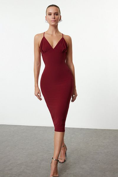 Trendyol Collection TPRAW25EL00033 Abendkleid – Abendkleid