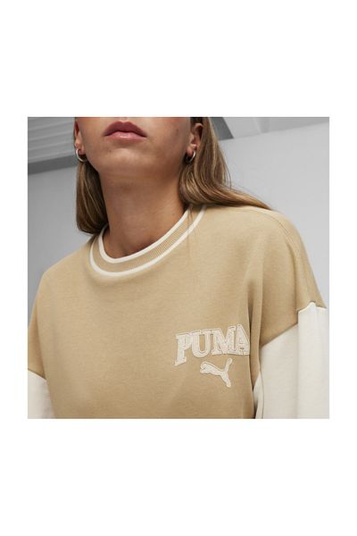 Puma 677898 μπεζ ιδρώτας για γυναίκες/κορίτσια