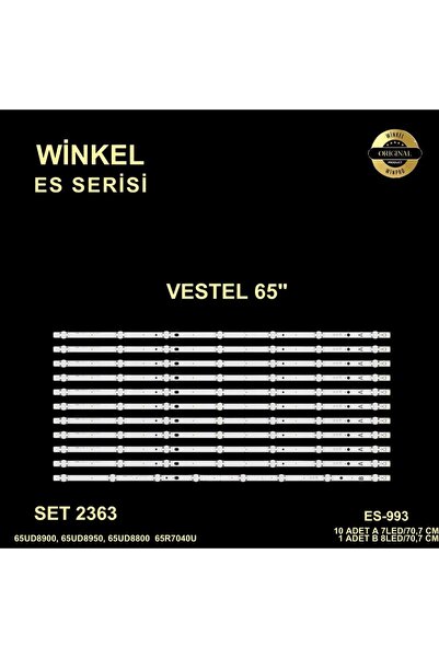 REWEL Vestel 65 inç A10x70,7cm 8 mercek - B1x 70,7cm 8 mercek tv ledi led bar 284323-e4