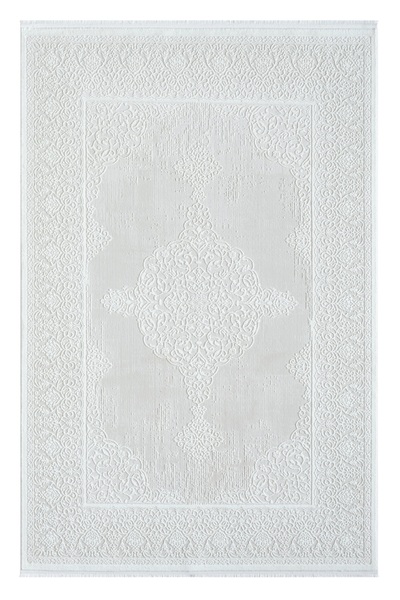 SEYRAN HALI Seyran Grad Koleksiyonu Akrilik Dokuma Halı 3203 Beyaz