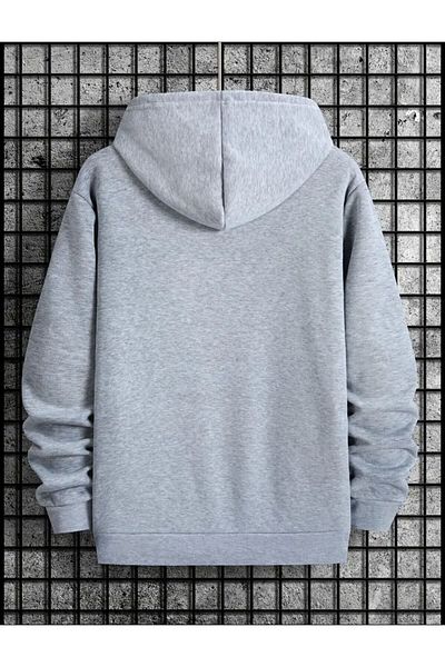 Moda Glo Суичър с качулка с щампи на Лос Анджелис