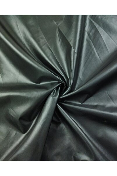 Kumaş Parça Чорний тканий дощовик - 140 см x 145 см