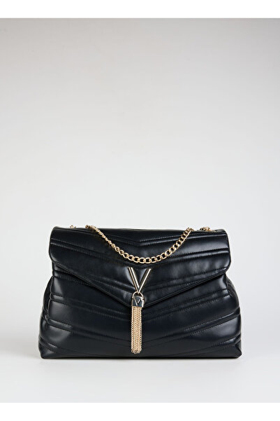 Valentino Siyah Kadın 22x12x32 cm Omuz Çantası VBS8DN09