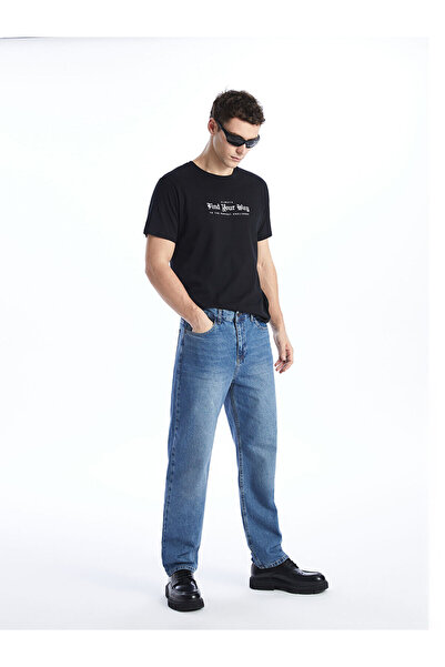 LC Waikiki Indigo Baggy Fit Men's Jean Pants from Plus-Store