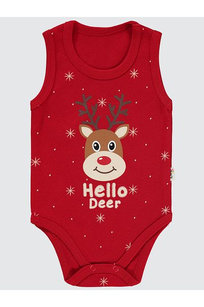 Civil Baby Red Baby Badi - 1-18 Months with Snaps