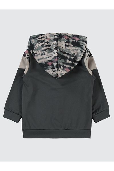 Civil Girls Girl's Cardigan for 2-5 Years - Light Smoked