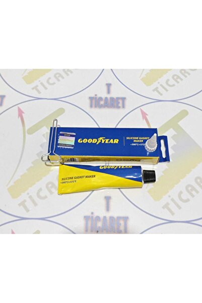 Goodyear 300° Isıya Dayanıklı Siyah Sıvı Conta Tüp Silikon 80 ML