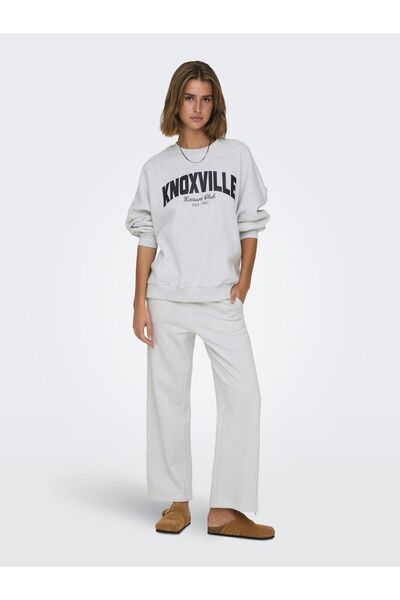 ONLY Jogginghose ONLELLIOT Mittlere Taille Weiter Beinschnitt Jogginghose